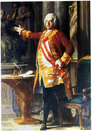 POMPEO BATONI, ritratto di Francesco Stefano di Lorena